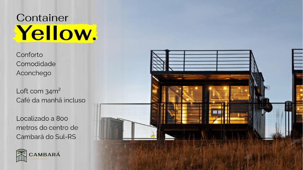 Cambara Container Otel Dış mekan fotoğraf