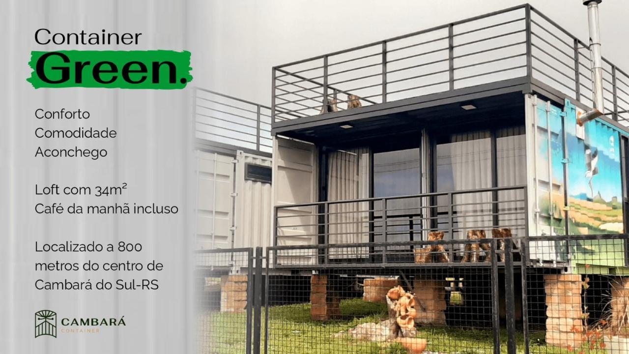 Cambara Container Otel Dış mekan fotoğraf